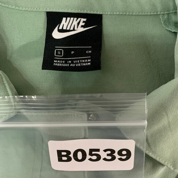 Nike S Womens Sportswear Swoosh Woven Jacket Mint Pastel Military - Picture 4 of 10